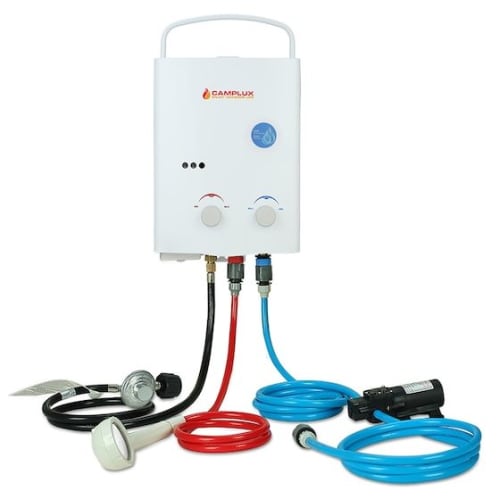 Camplux 5L 1.32 GPM Propane Gas Tankless Water Heater for $172 + free shipping
