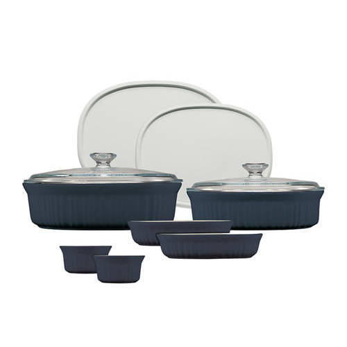 CorningWare 10-Piece Bakeware Set for $50 + free shipping w/ $99