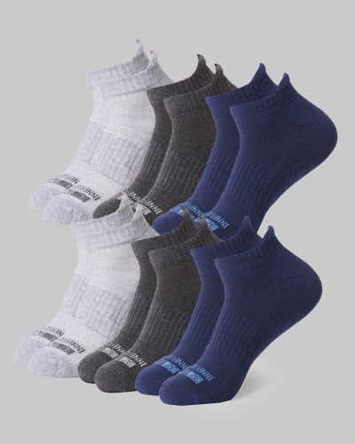 32 Degrees Men's Cool Comfort Ankle Socks 6-Pack for $8 + free shipping w/ $24