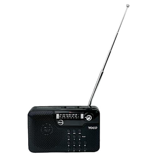 Tri-Band Rechargeable Emergency Radio w/ Bluetooth & Phone Charger for $10 + free shipping