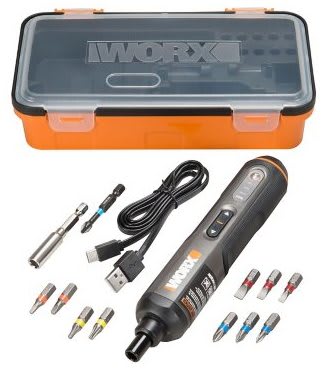 Worx 4V 3-Speed Screwdriver for $24 + pickup
