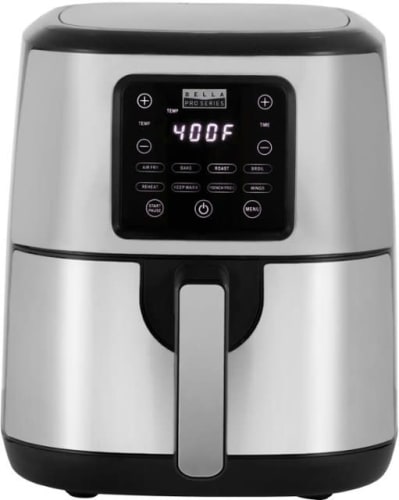 Bella Pro Series 4.2-Quart Stainless Steel Digital Air Fryer for $30 + free shipping
