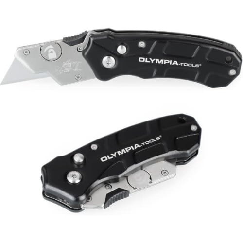 Olympia Tools Turbofold Utility Knife for $6 + free shipping