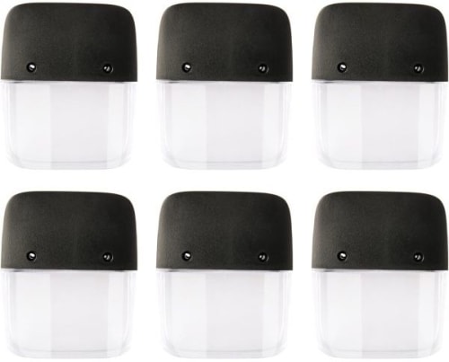 Home Zone Solar Step Lights 6-Pack for $12 + free shipping