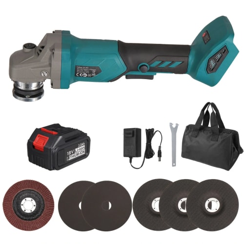 Drillpro 20V Brushless Angle Grinder for $40 + free shipping