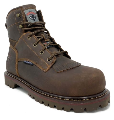 Herman Survivors Men's Dover Waterproof 6" Steel Toe Leather Work Boots for $39 + free shipping