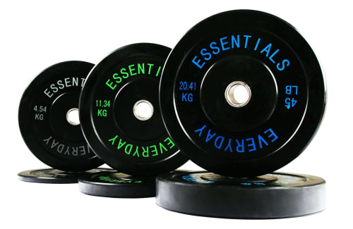 BalanceFrom Everyday Essentials 160-lb. Olympic Bumper Plate Weight Set for $159 + free shipping