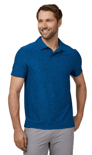 32 Degrees Men's Active Stripe Polo: 3 for $30 + free shipping