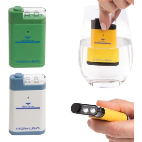 Water Powered HydraLight Mini Emergency LED Flashlight 3-Pack for $6 + free shipping
