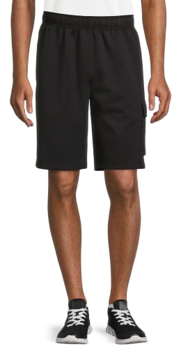 Athletic Works Men's Active Double Knit Cargo Shorts for $7 + free shipping w/ $35