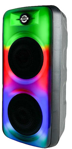 Portable Light-Up Bluetooth Surround Speaker for $15 + free shipping