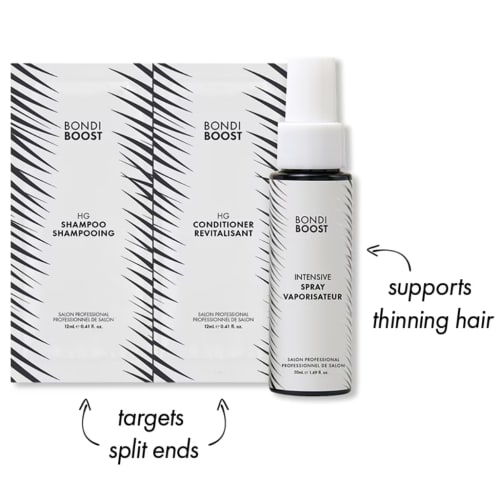 BondiBoost HG Shampoo, Conditioner, & Intensive Spray Trial-Size: Free w/ $40 purchase for Beauty Insider members + free shipping