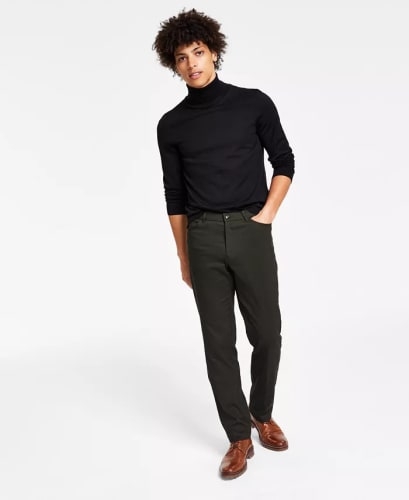 Tommy Hilfiger Men's TH Flex Modern Fit Four-Pocket Twill Pants for $25 + free shipping w/ $25
