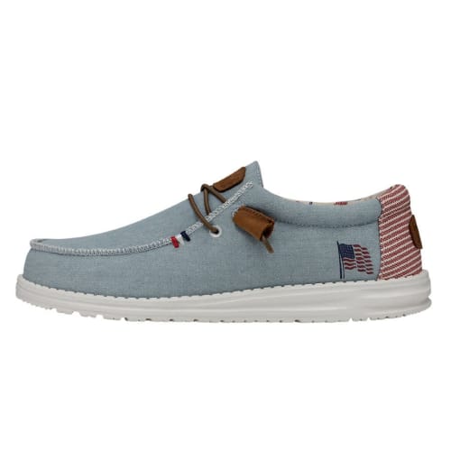 Hey Dude Men's Wally Americana Shoes for $30 + free shipping w/ $60