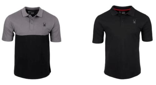 Spyder Men's Polo Shirt for $27 for 2 + free shipping