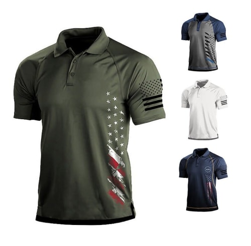 Men's Golf Polo Shirt for $8 + $5 shipping
