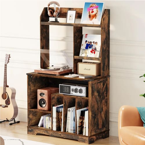 Record Player Stand for $80 + free shipping