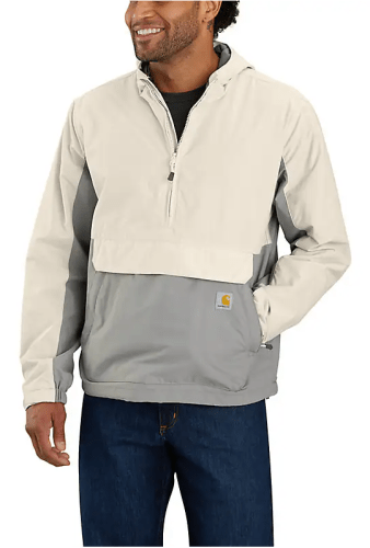 Carhartt Rain Defender Lightweight Packable Anorak Jacket for $48 + free shipping