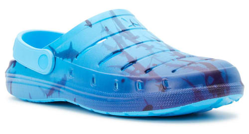 Rugged Shark Men's Shark Week Comfort Clog Shoes for $10 + free shipping w/ $35