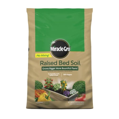 Miracle-Gro 1.5-Cu. Ft. Organic Raised Bed Soil for $6 + pickup