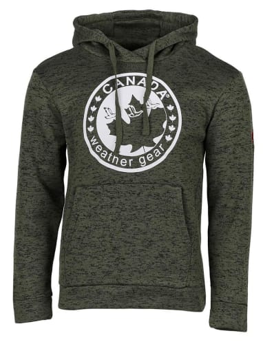 Canada Weather Gear Men's Xover Logo Hoodie for $18 + free shipping