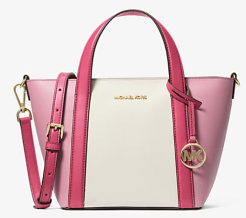 Michael Kors Outlet Pratt Small Color-Block Tote Bag for $109 + free shipping