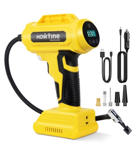 Howtine 20V Cordless Air Compressor for $25 + free shipping