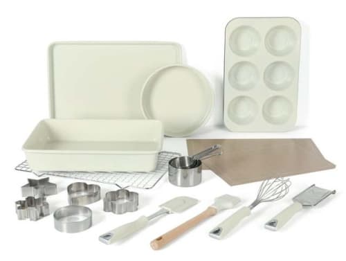 Martha Stewart Everyday 20-Piece Aluminum Bakeware Combo Set for $14 + free shipping w/ $35