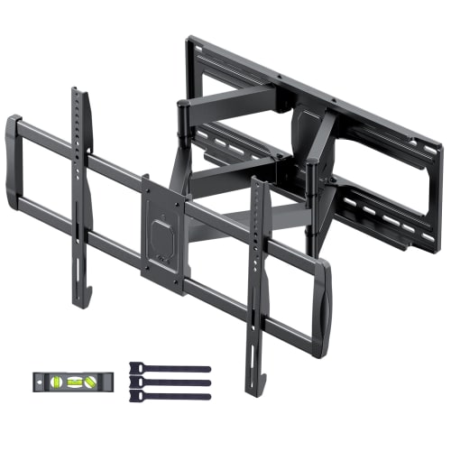 Perlesmith Full Motion TV Mount for 50" to 90" TVs for $50 in cart + free shipping