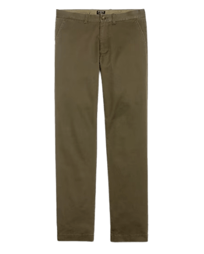 J.Crew Factory Men's Slim Fit Flex Chino Pants for $18 + free shipping w/ $99