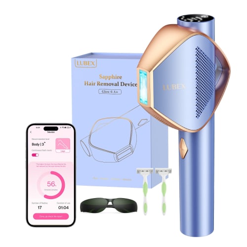 Lubex Glow 6 A+ PilotX Smart IPL Laser Hair Removal Device: Preorder for $160 + free shipping