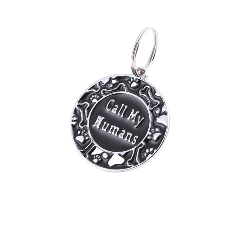 "Call My Humans" Pet ID Tag for $5 + free shipping
