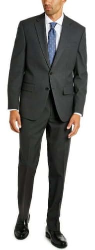 IZOD Men's Sharkskin Classic Fit Tailored Suit for $63 + free shipping