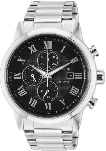 Citizen Men's Eco-Drive Chronograph 43mm Bracelet Watch for $180 + free shipping