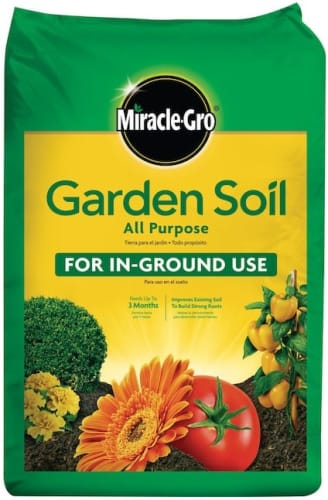 Miracle-Gro In-Ground All-purpose .75 cu ft Garden Soil: Buy 3, Get 3 Free + free shipping w/ $45